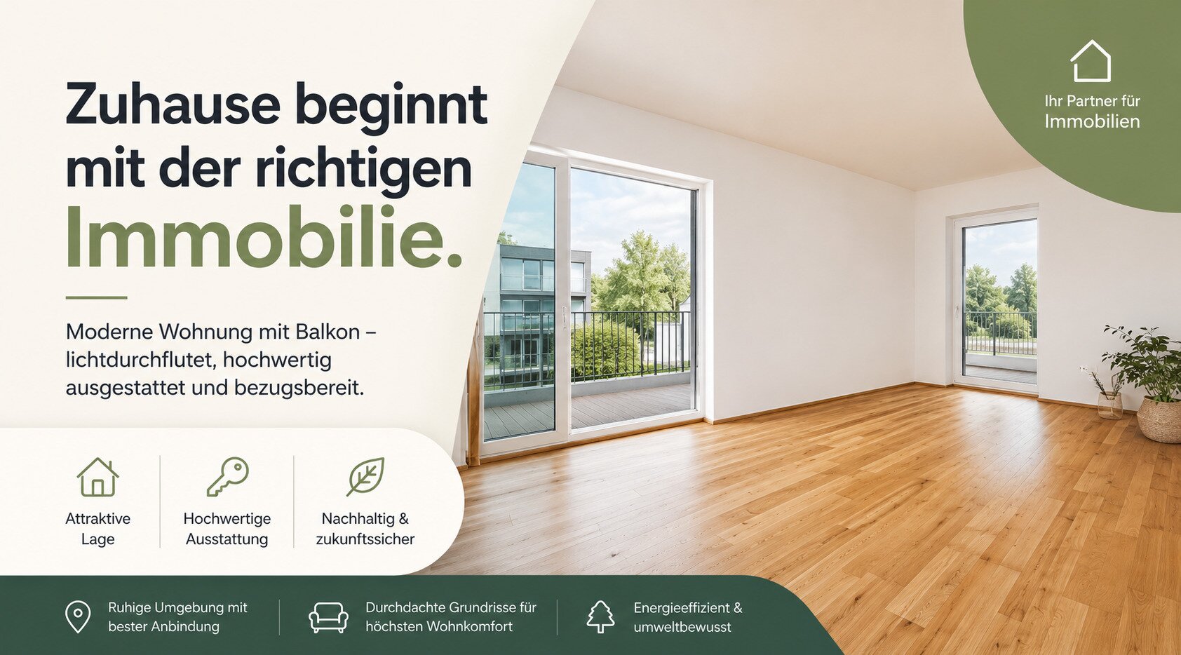 TRAUMWOHNUNG - 4 Zimmer Erstbezug Neubau