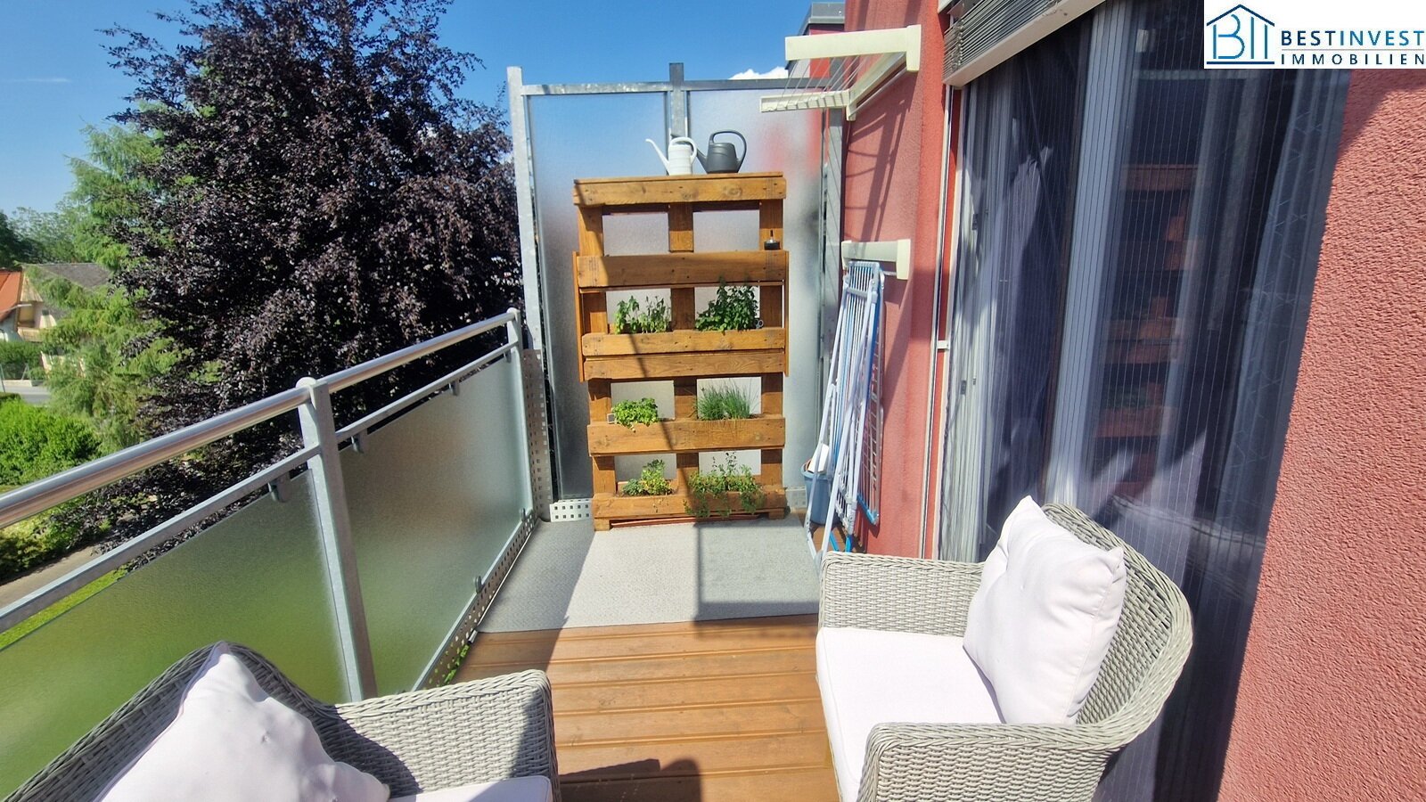 100m² Penthaus, mit Lift, Garagenpatz & Klimma
