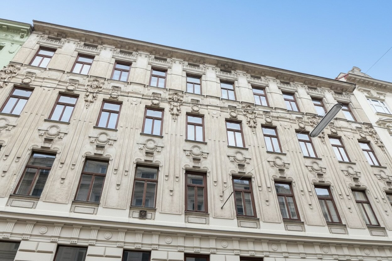 Zentrumsnahe 5 Zimmerwohnung mit Balkon - Stilaltbau - Nähe Währingerpark