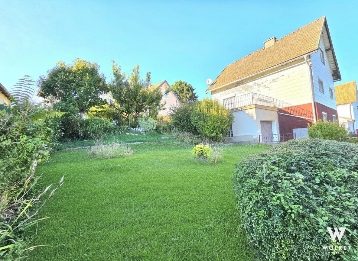 +++TOP-LAGE+++ in Leobendorf | Sanierungshaus | ca. 178 m2 Nutzfläche | Garage | Garten | Fernblick | 40% Bebauung möglich BK I,II