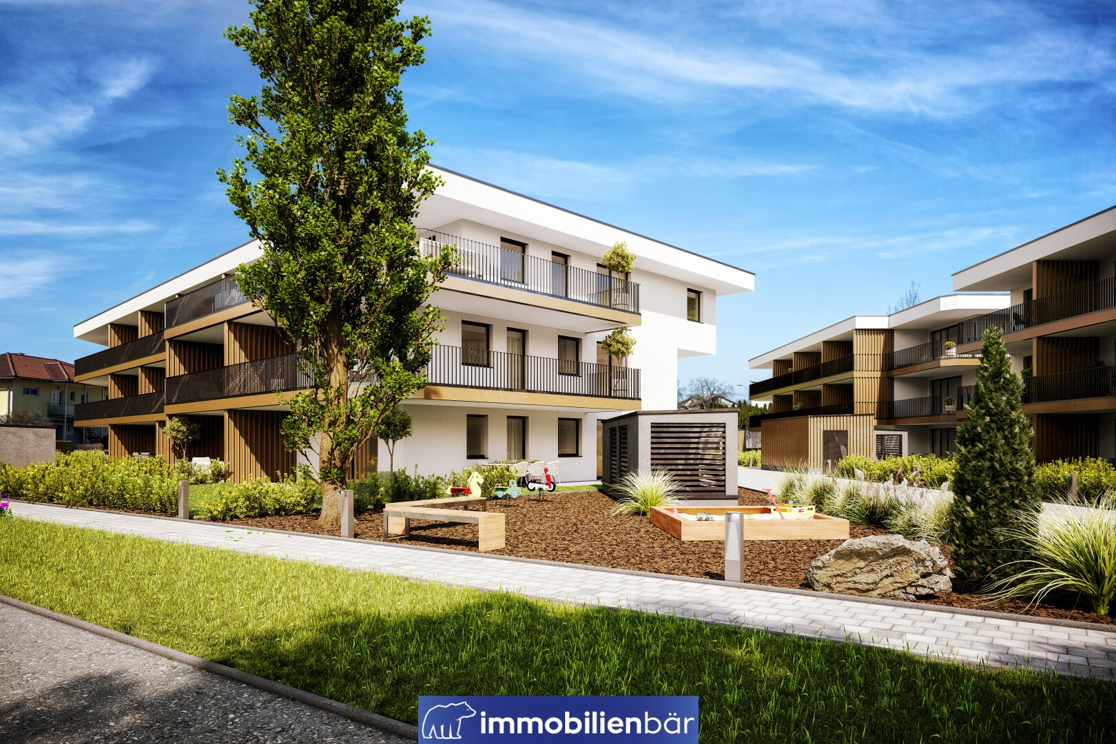 Moderne 4-Zimmer-Wohnung mit schönem Balkon