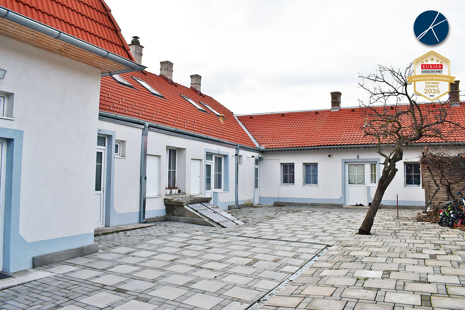 Mehrfamilienhaus mit 4 Wohnungen in verschiedenen Größen.