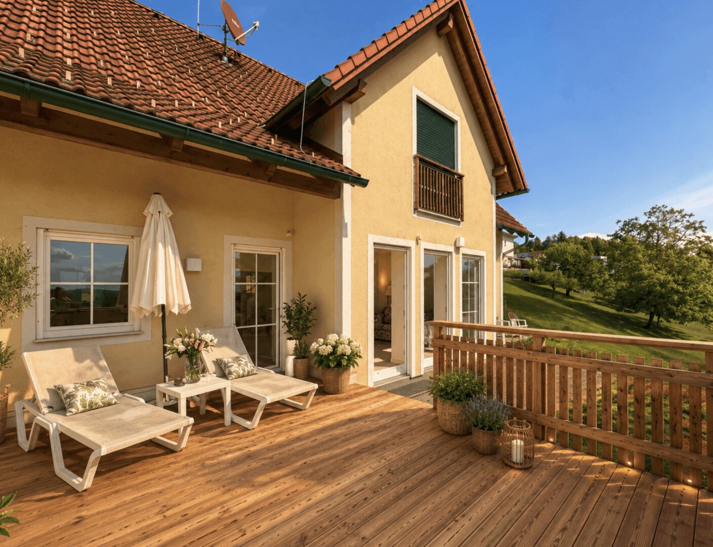 Villa im Umland von Graz, 3000m2 Grund, Panoramablick, uvm...