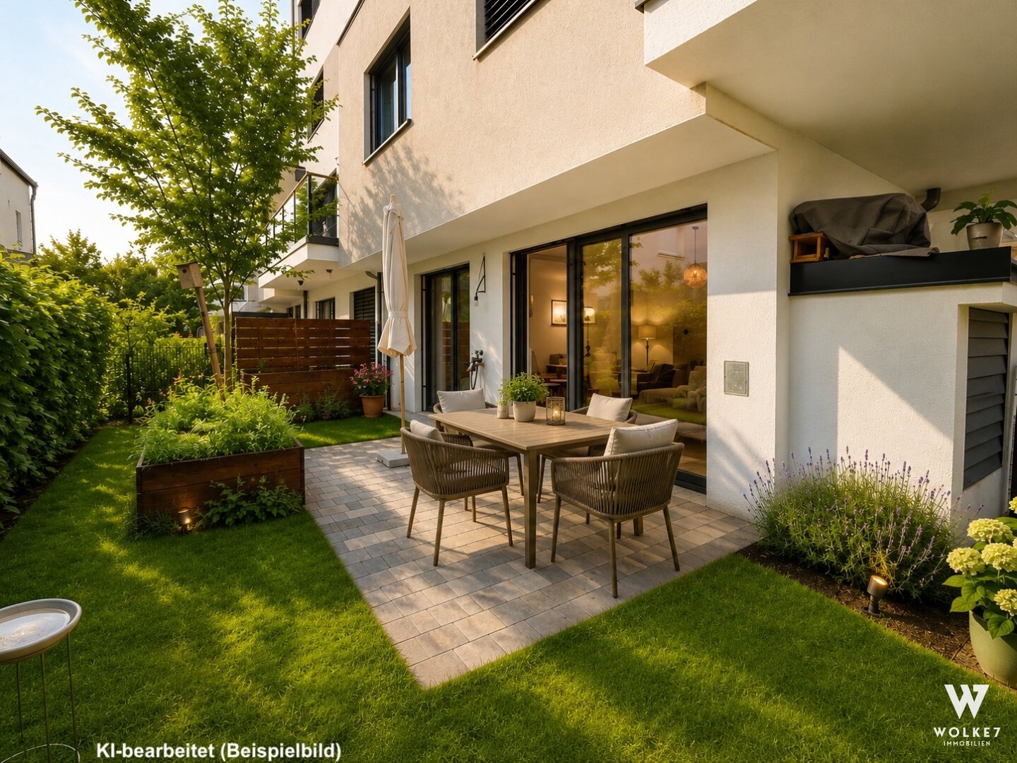 Sonnige Neubau-Gartenwohnung mit Terrasse & Garten | Exklusive Ausstattung | Nähe U2