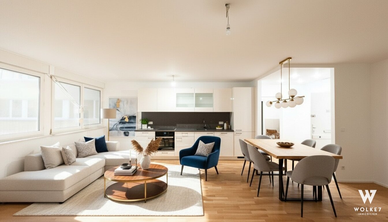 ERSTBEZUG nach SANIERUNG: Exklusive 2-Zimmer-Neubauwohnung mit hochwertiger Ausstattung und luxuriösem Bad I Nahe Heiligenstadt