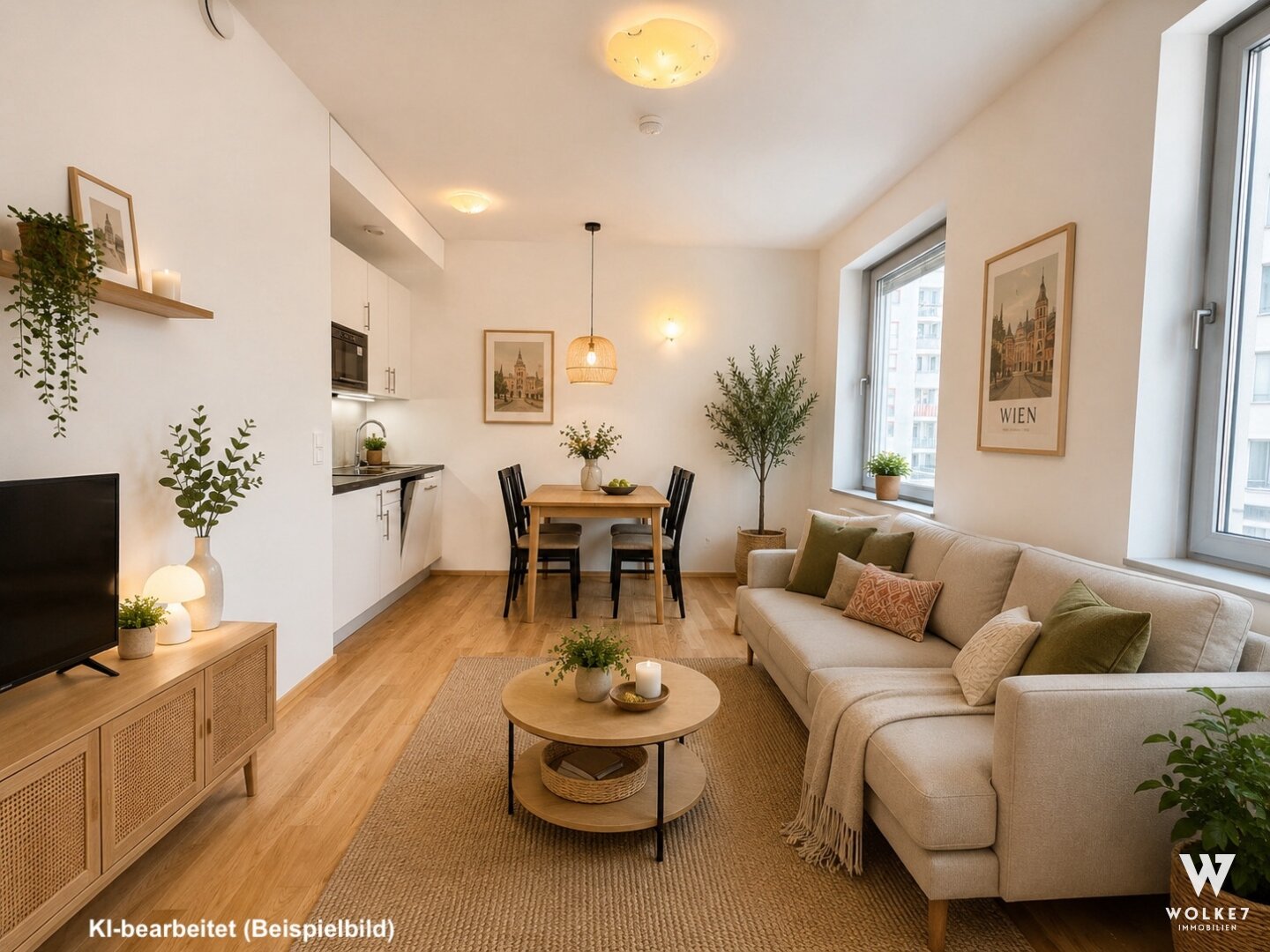 Stilvolle 2-Zimmer-Wohnung inklusive Garagenplatz in begehrter Lage des 2. Bezirks nähe Donauinsel