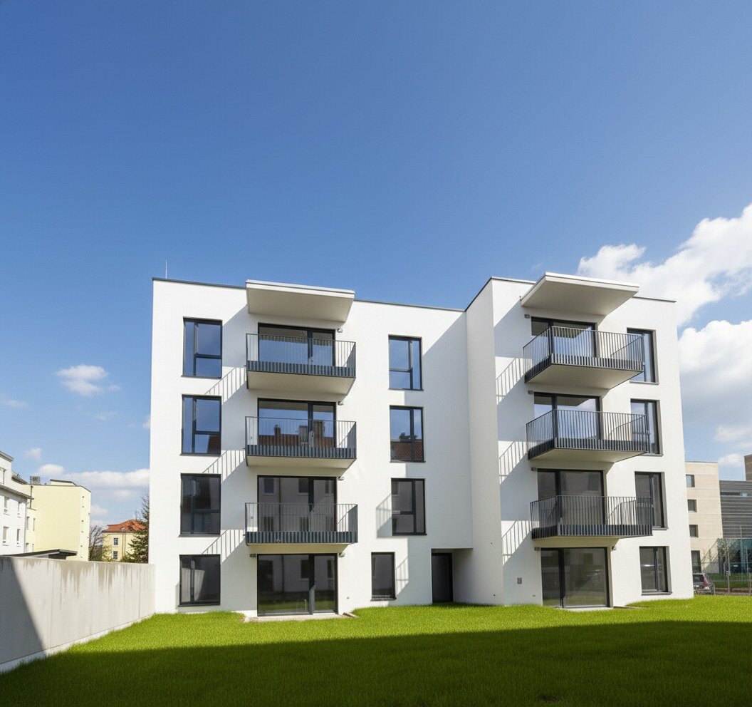 69m² 2 Zimmer-Balkonwohnung / Erstbezug / inkl. Heizung