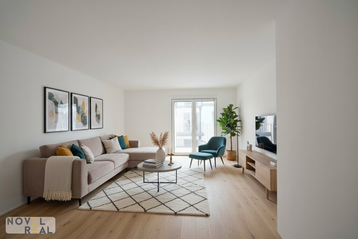 Stylisch wohnen mit Loggia – urban & entspannt