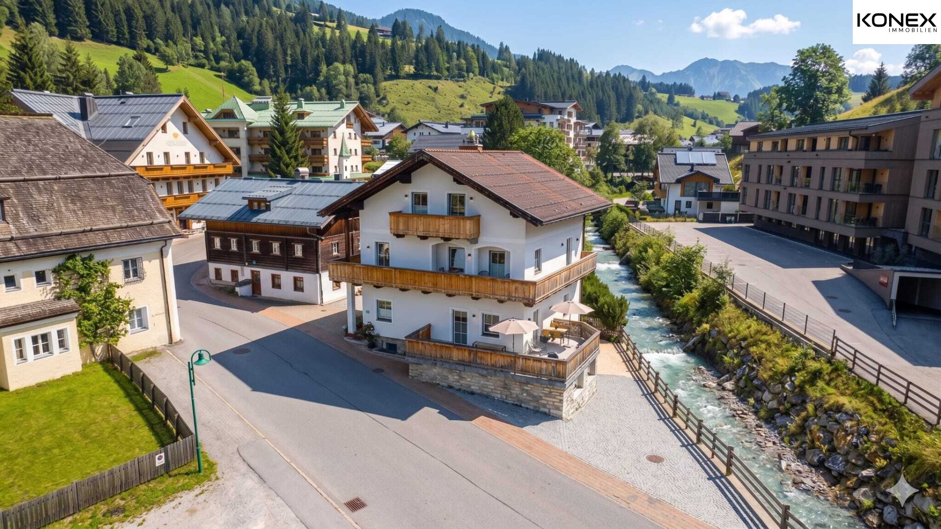 Einzigartiges Apartmenthaus mit 7 Wohneinheiten und touristischer Nutzungsmöglichkeit in Dienten am Hochkönig zu verkaufen