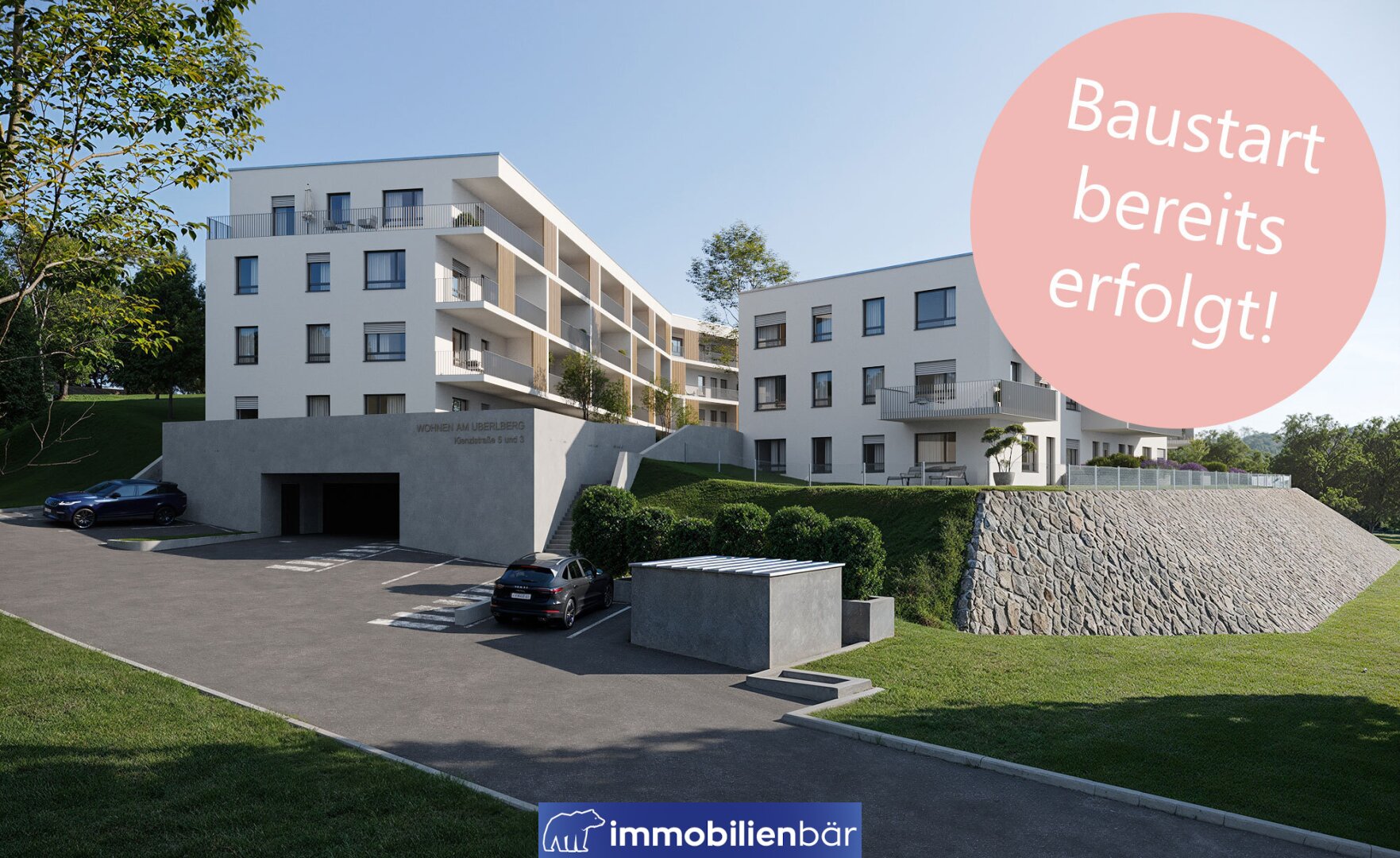 Baustart bereits erfolgt - Wohnen am Uberlberg - Hochwertige Neubauwohnung in Bestlage in Bad Schallerbach - Top 35