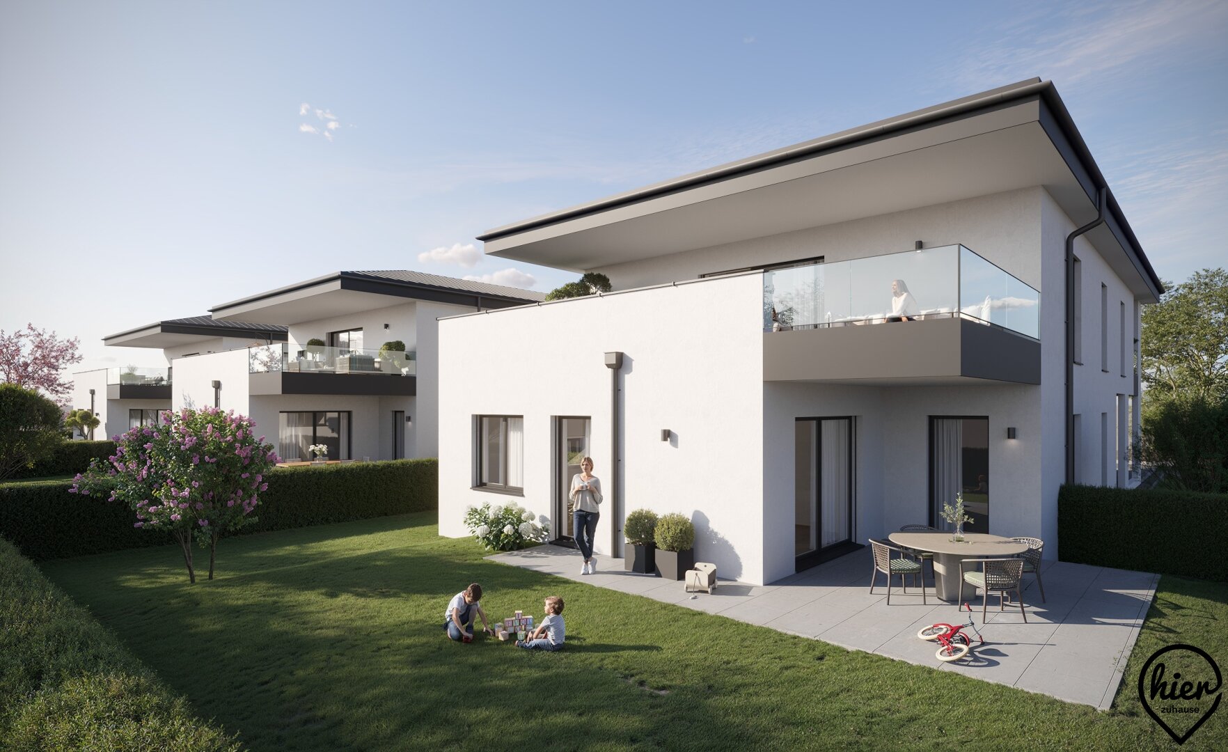 Neubauprojekt – Exklusive Eigentumswohnungen mit Garten oder Penthouse-Terrasse in Großsulz bei Kalsdorf