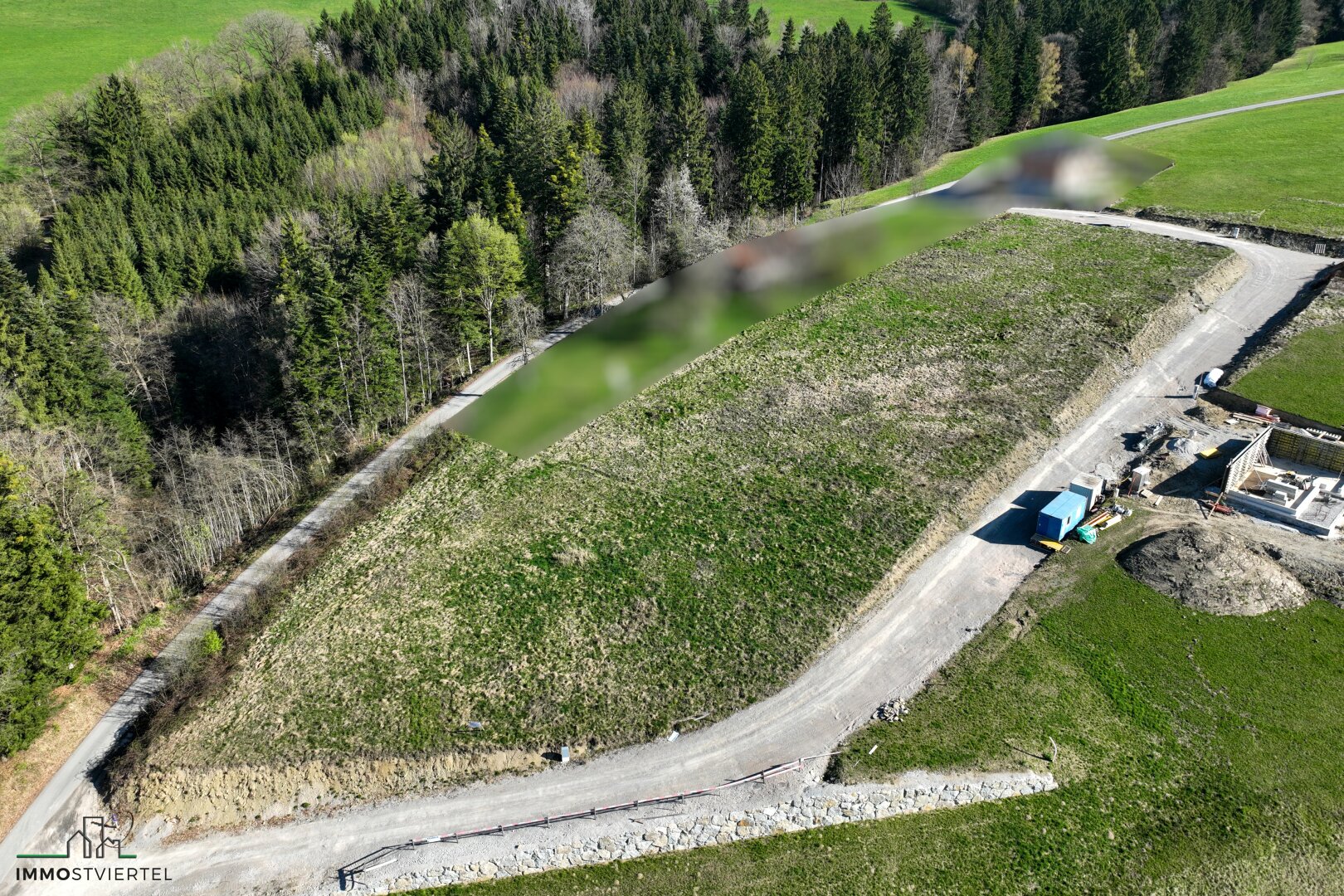 Baugrundstück am Ortrand von St. Georgen an der Leys in Aussichtslage!