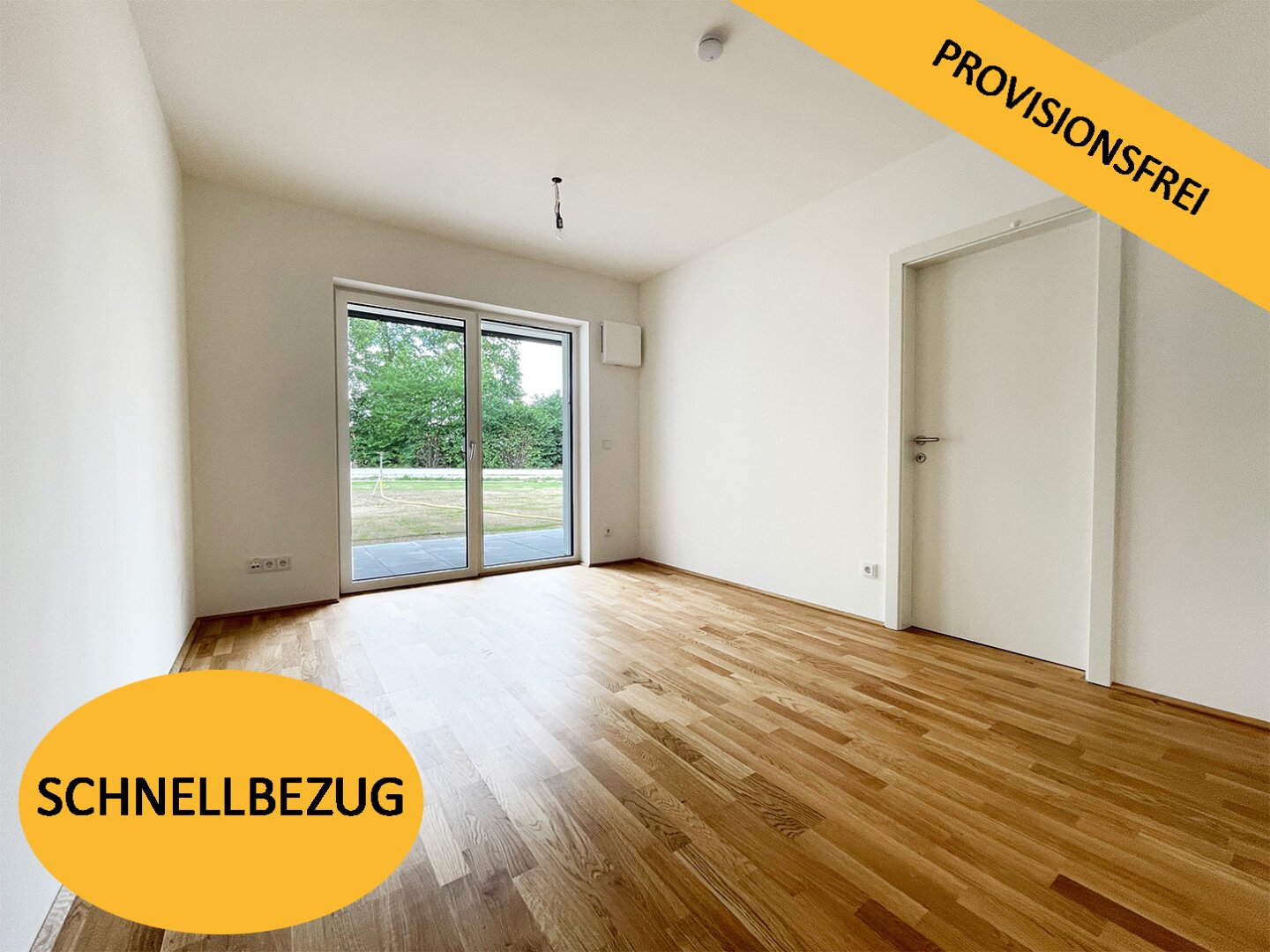 AKTION: Küche inklusive! Neubau 2-Zimmer Gartenwohnung mit 128 m² Eigengarten / Loggia / Carport und KFZ-Abstellplatz in Ried im Innkreis (Top 2)