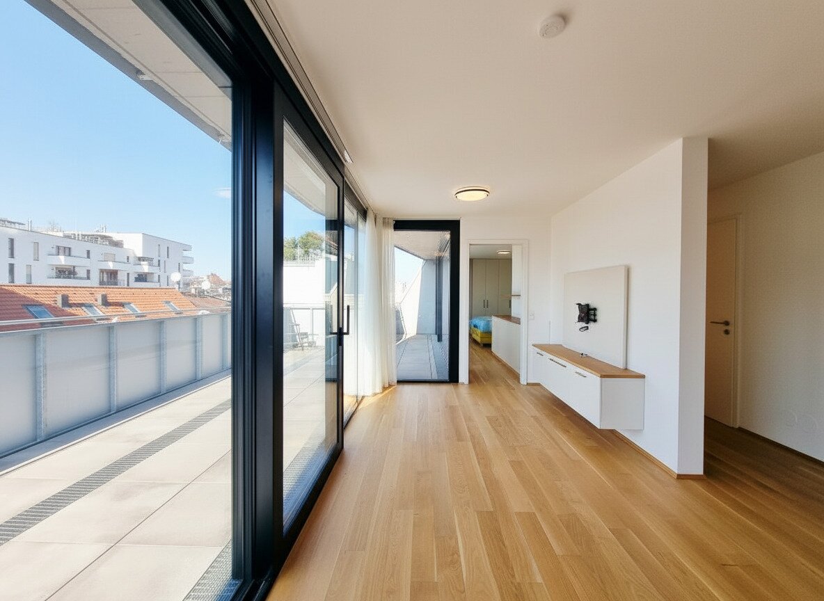 3-Zimmer-Eigentumswohnung mit 47 m² Terrasse & Balkon in ruhiger Lage von Wien-Penzing
