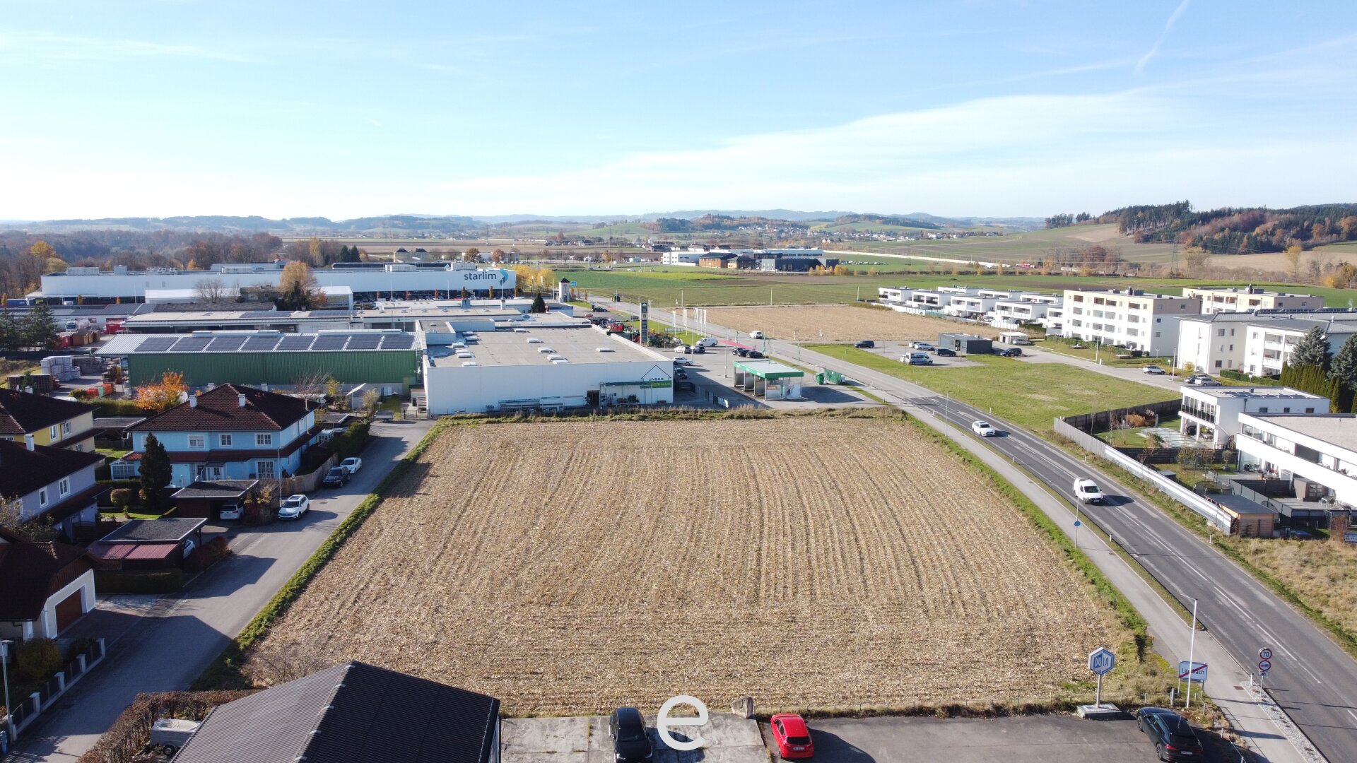 Attraktives Baugrundstück für Wohnen & Gewerbe in Bestlage von Lambach