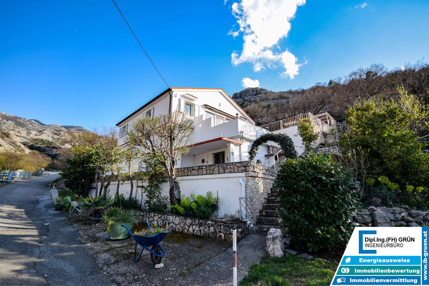 Hochwertiges Ferienhaus in Lukovo/Kroatien – 3 Wohneinheiten, Meerblick, Boot & Boje inklusive