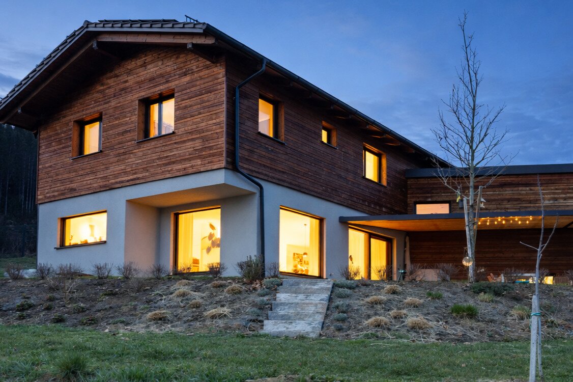 Architektenhaus BJ 2023 in nachhaltiger Premiumbauweise – Ruhe & Weitblick nahe Graz