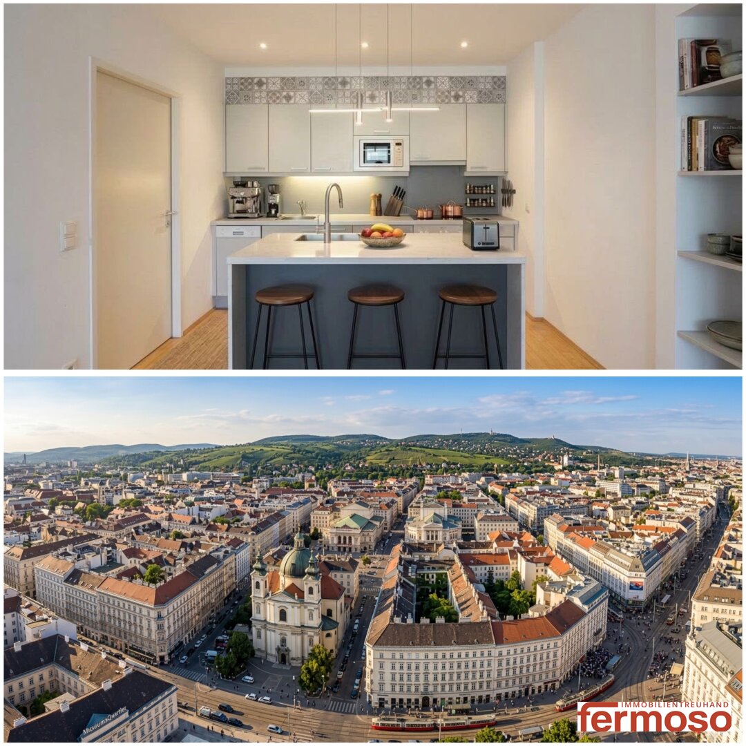 Moderne 2-Zimmer Wohnung 49,5 m² mit Aufzug im 7. Bezirk – Top Lage & Energieeffizient!