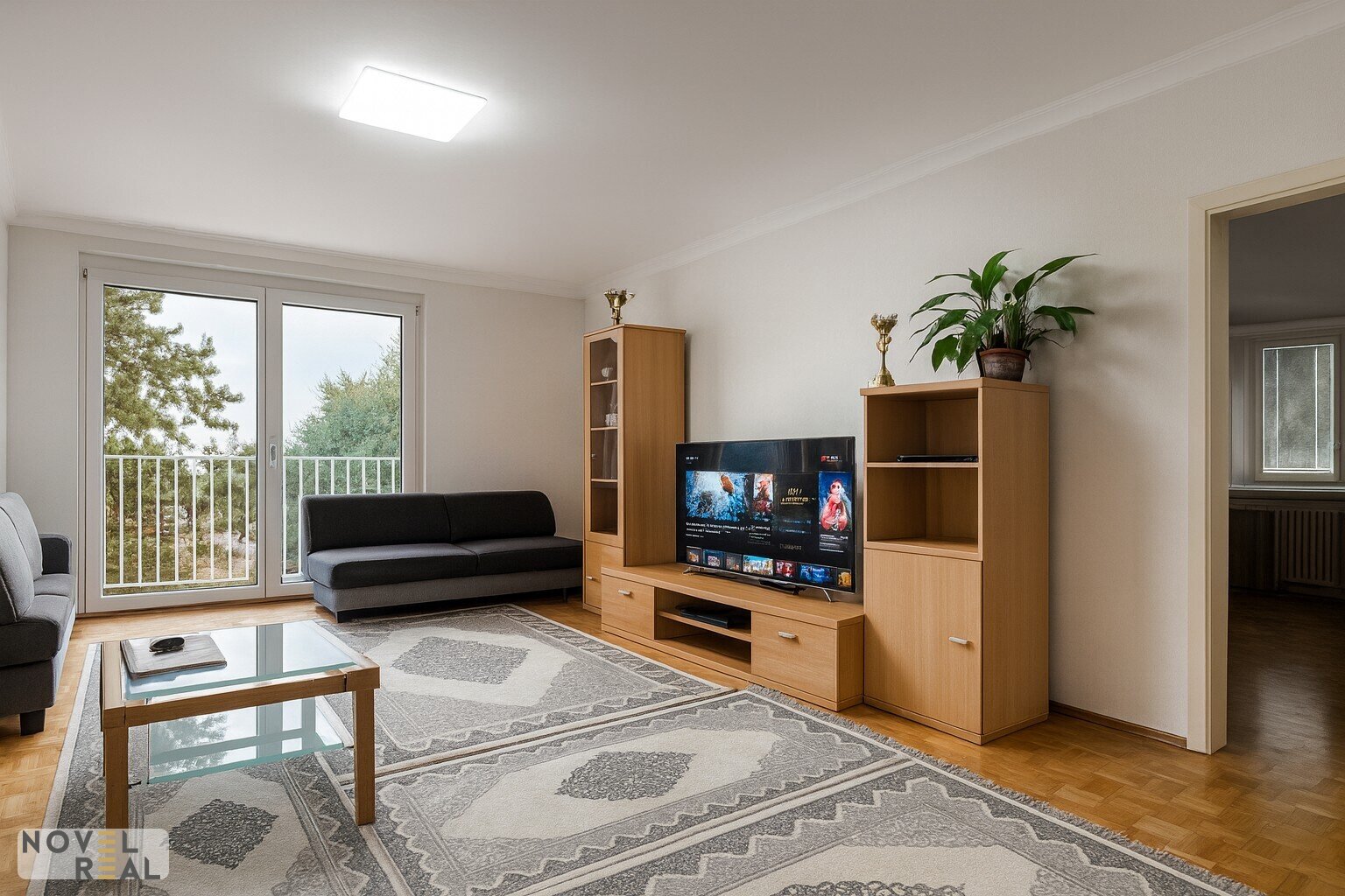 Charmante Eigentumswohnung mit Balkon und Grünblick