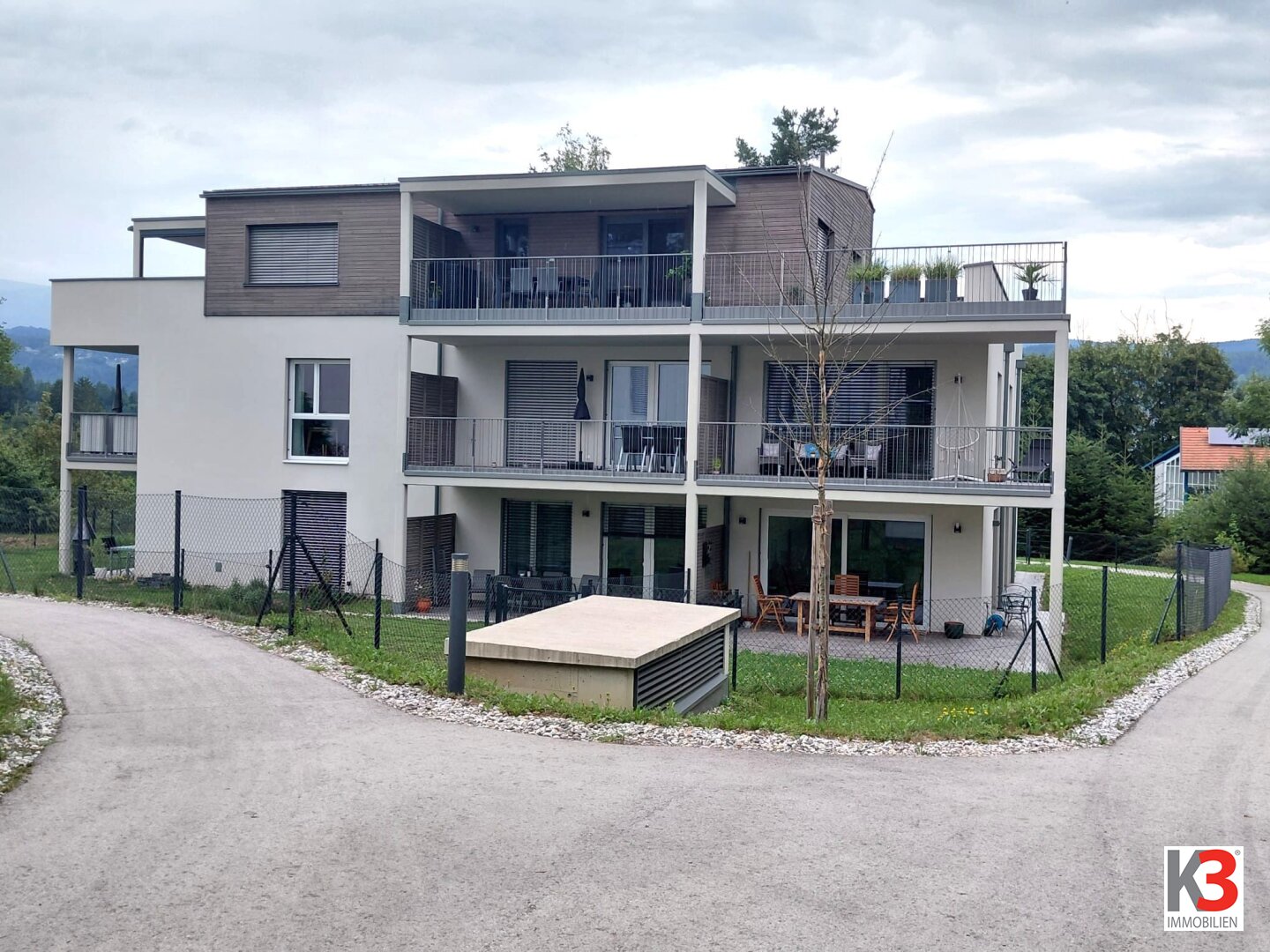 K3 - Garten-Neubauwohnung barrierefrei inkl. Tiefgarage, in ruhiger, zentraler Lage