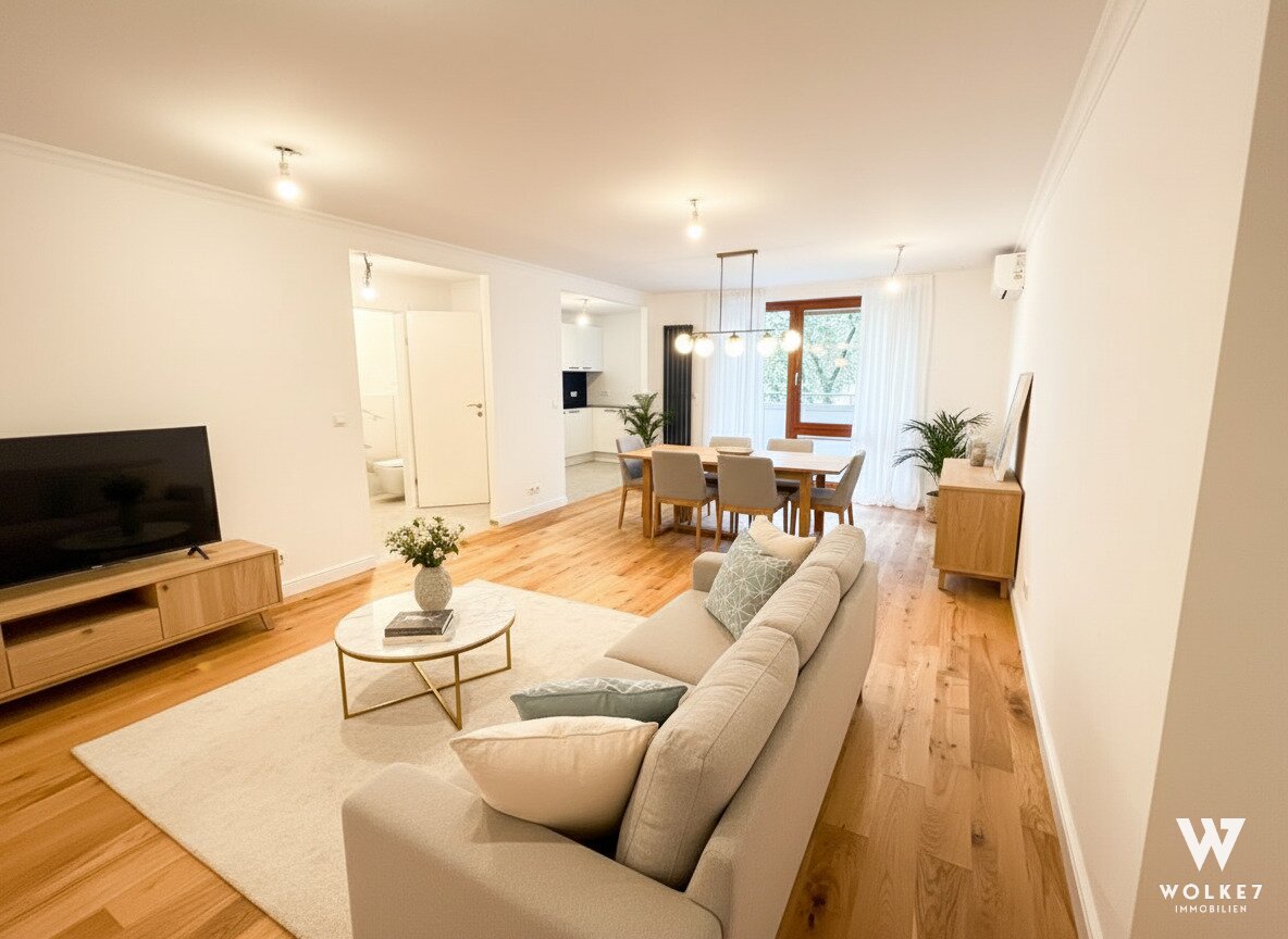 Top-sanierte 2-Zimmer-Wohnung mit großer Loggia in ruhiger, familiärer Lage – 20. Bezirk