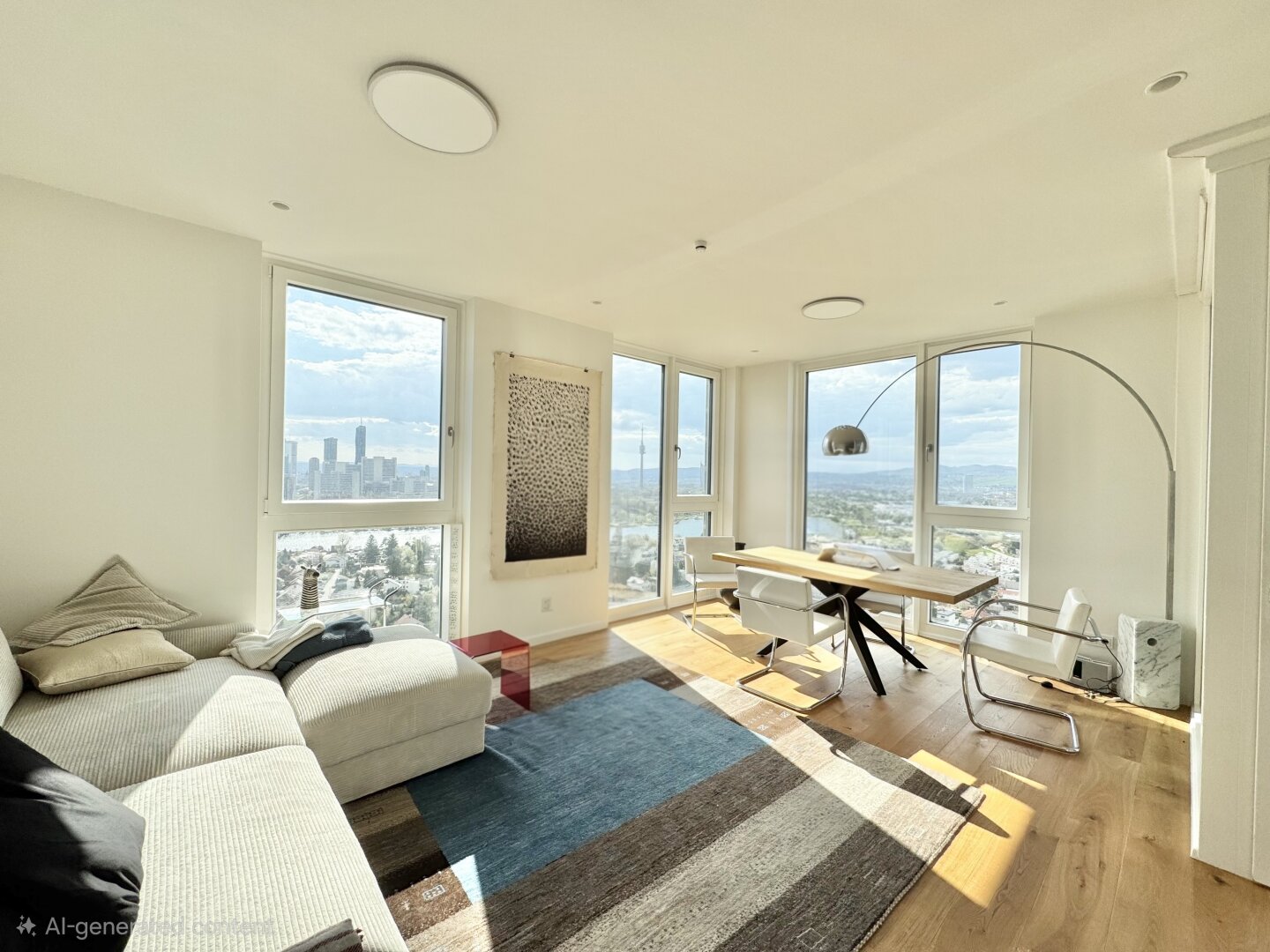 SKYLIVING - TOP MODERNE 4 ZIMMER-WOHNUNG MIT ATEMBERAUBENDEM BLICK NAHE UNO