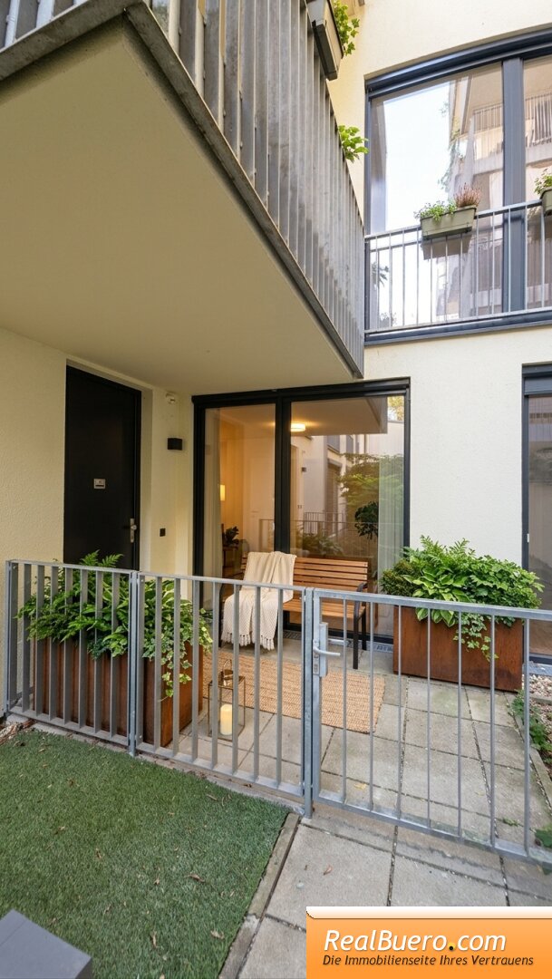 MAISONETTE MIT BALKON, TERRASSE UND AUF WUNSCH MIT GARAGENPLATZ IN NASCHMARKTNÄHE
