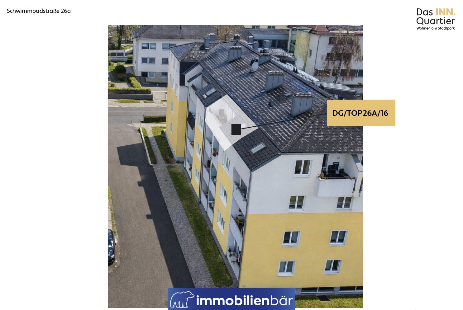 ANLEGERHIT in Rieder Bestlage - vermietete 2,5 Zimmer DG Wohnung nähe Stadtpark