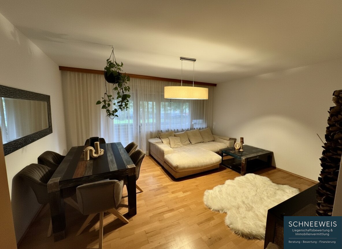 STEYR | TABOR: Sehr großzügige und gepflegte 3-Zimmer-Wohnung mit gemütlicher Loggia in Top-Lage!