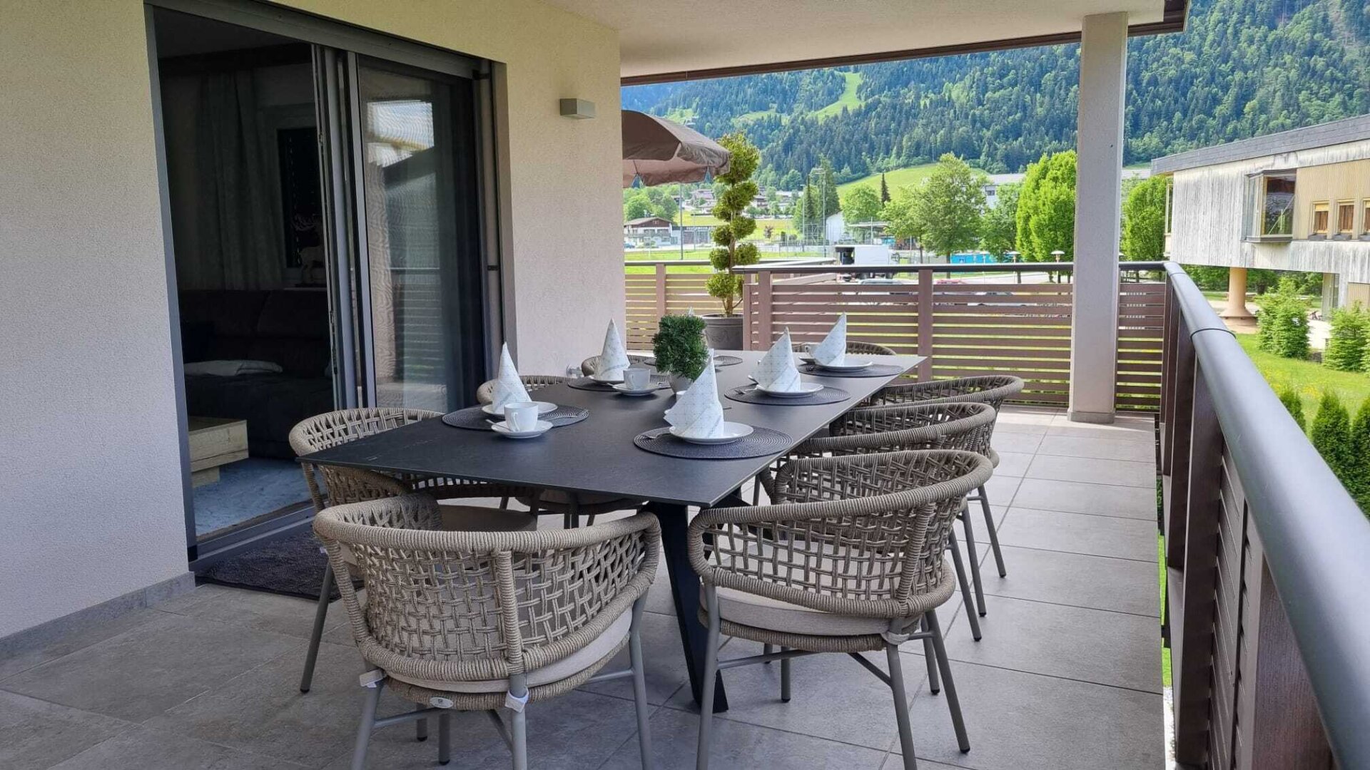 Luxuriöse Gartenwohnung unweit vom Skilift in Söll!