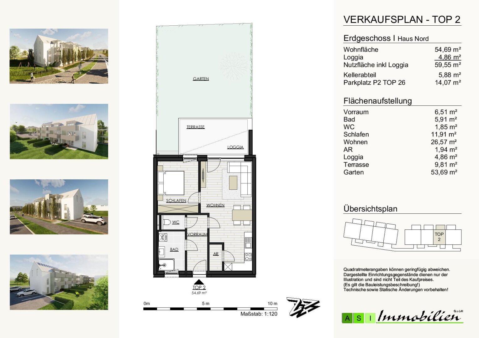 GRÜNE ALLEE GALLNEUKIRCHEN - 2 und 3-Zimmer Wohnungen, 55-70m² NEUBAU ERSTBEZUG