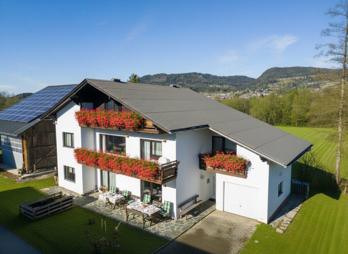 Exklusives Einfamilienhaus mit Nebengebäuden & Entwicklungspotenzial im Rosental – Wohnen, Arbeiten & Investieren mit Blick auf die Karawanken