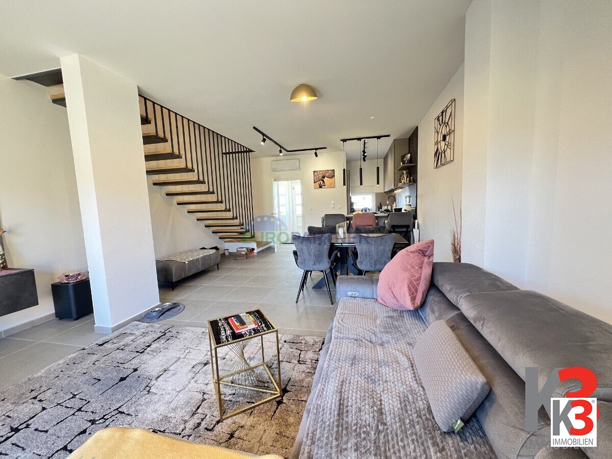 Istrien, Novigrad, wunderschönes Reihenhaus mit Meerblick