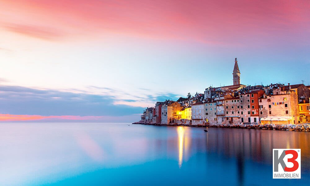 Istrien, Novigrad, wunderschönes Reihenhaus mit Meerblick