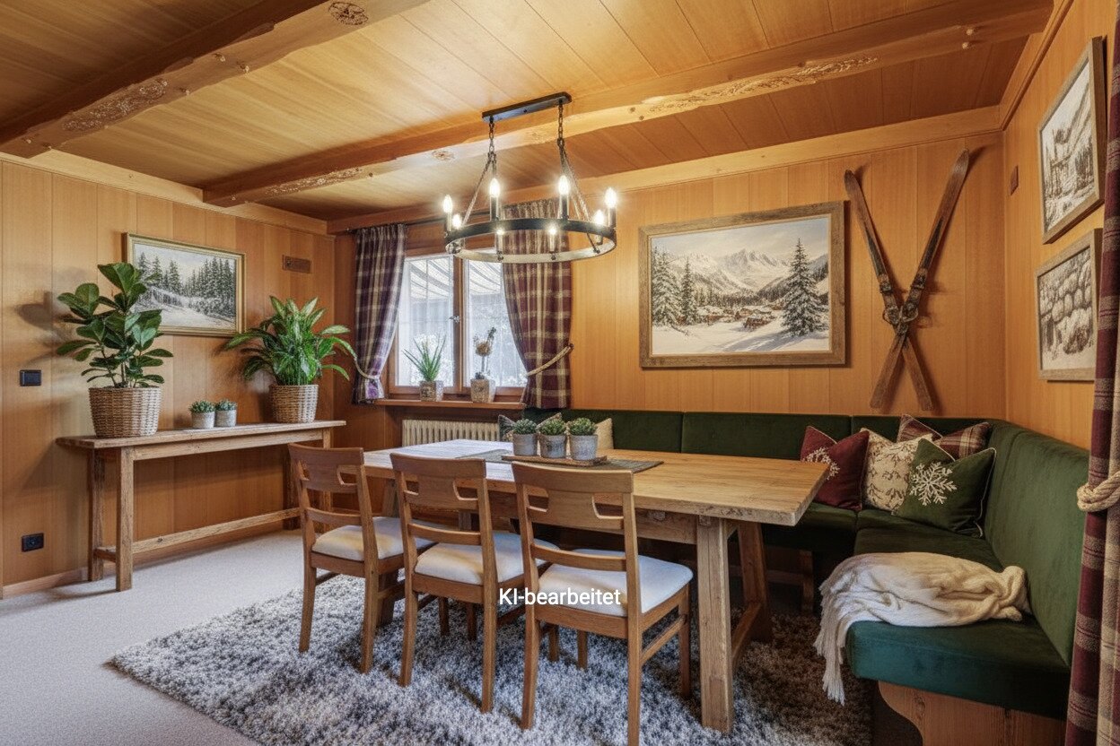 Einzigartiges Ferienhaus in Schetteregg. Paradies im Grünen mit riesigem Garten, 2 Sonnenterassen und direkte Nähe zum Lift.