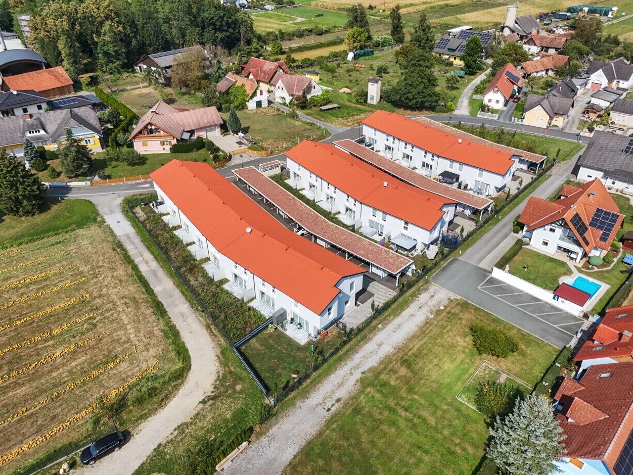 4,5% Rendite im Neubau! 20 Reihenhäuser nahe Leibnitz