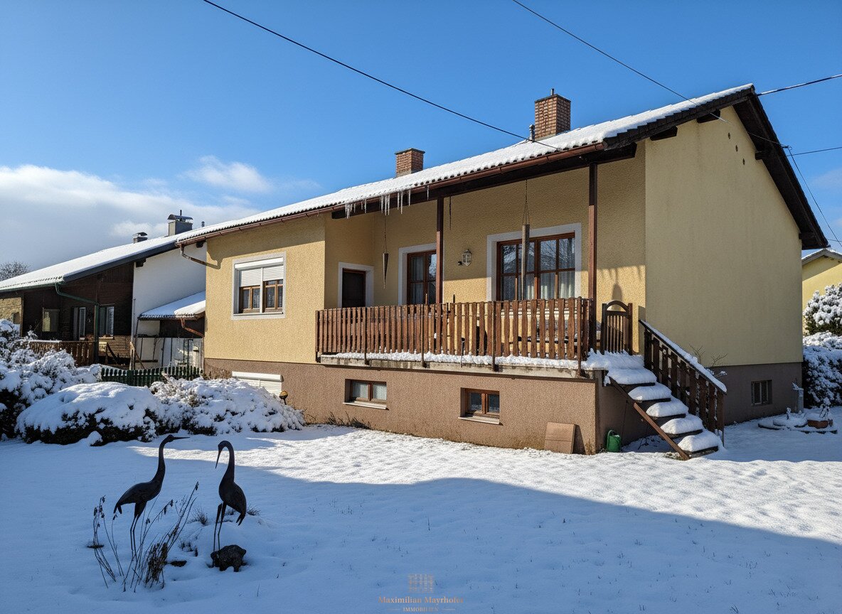 Solides Ein-/Mehrfamilienhaus in naturnaher Ruhelage von Piberbach