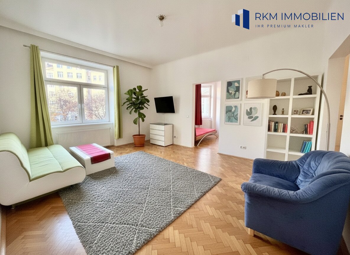 Helle 2-Zimmer-Wohnung in der Stuwerviertel