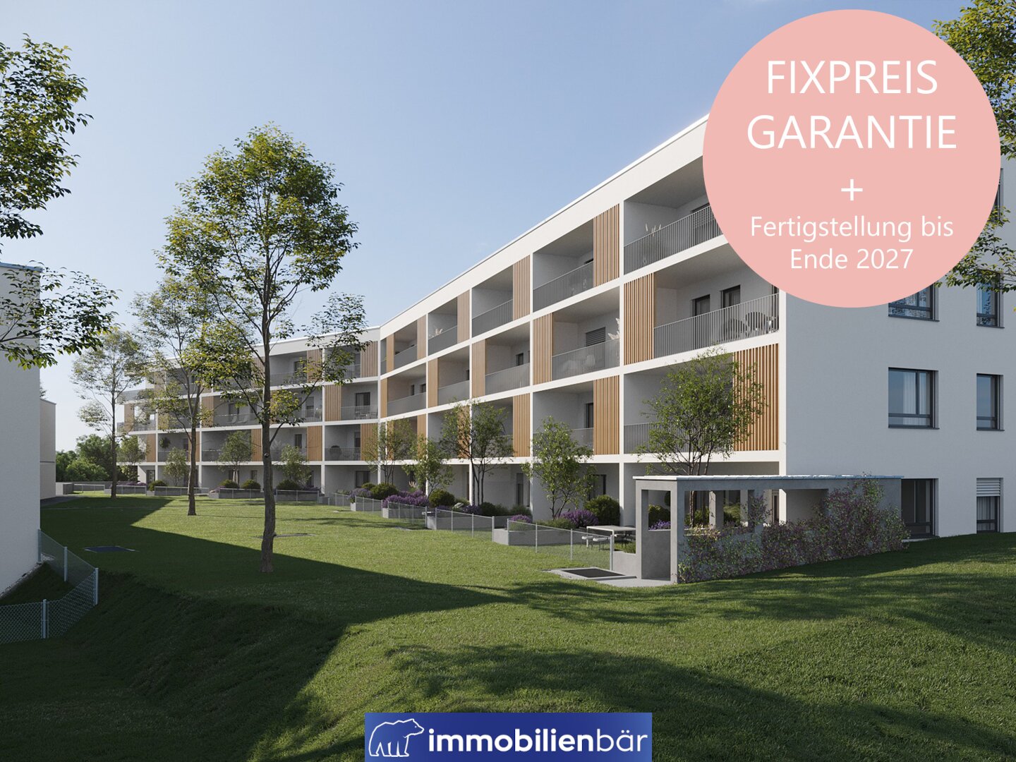 Baustart bereits erfolgt - Wohnen am Uberlberg - Neubau- Gartenwohnung in Bestlage in Bad Schallerbach Top 4