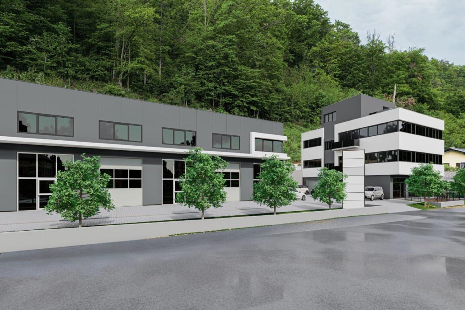 Graz-Umgebung: Betriebsobjekt in Top-Frequenzlage – geplant, genehmigt und sofort baubereit!