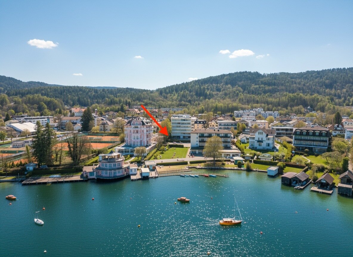 Jetzt Wohnung in Pörtschach am Wörthersee kaufen – 112 m² mit Terrasse und Seeblick