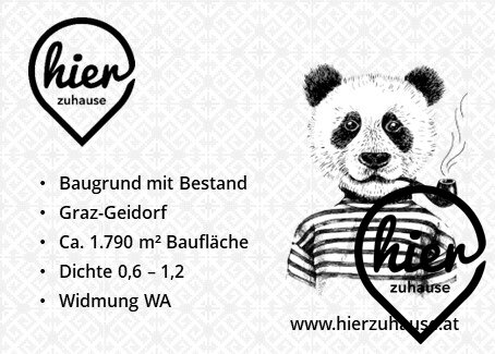 Graz Geidorf: Projektliegenschaft | 1.790 qm | Dichte 0,6-1,2 (WA)