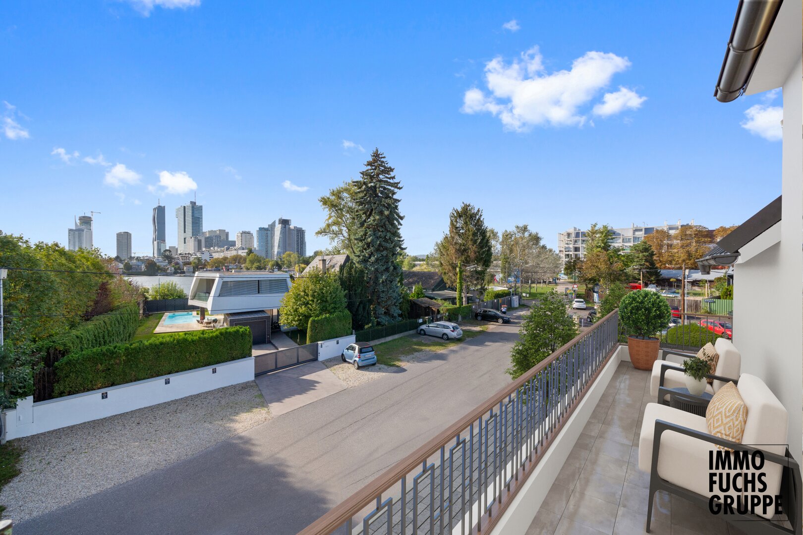 Exklusive Dachgeschosswohnung mit atemberaubender Dachterrasse