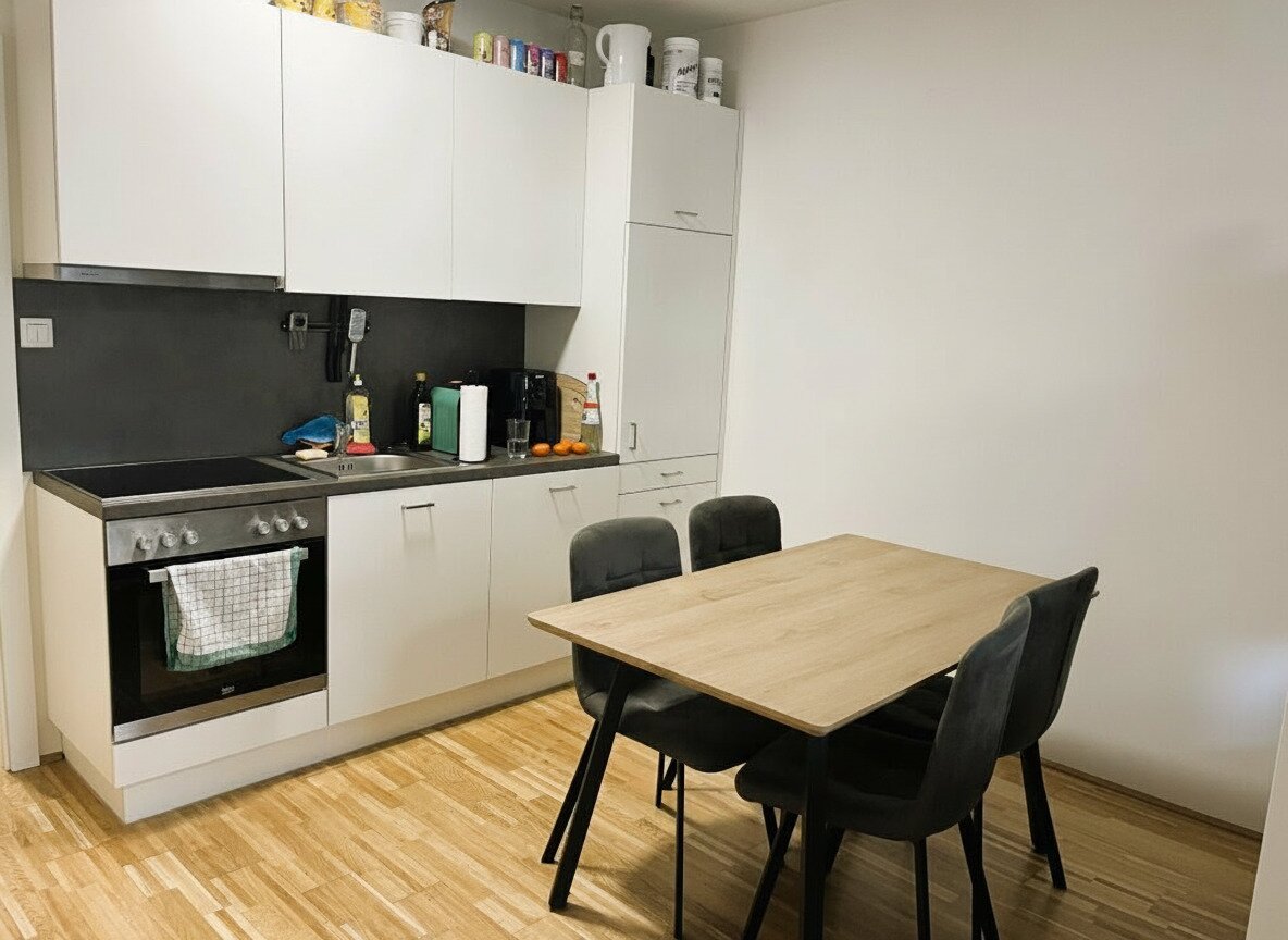 Moderne 1-Zimmer-Wohnung mit Balkon in Graz