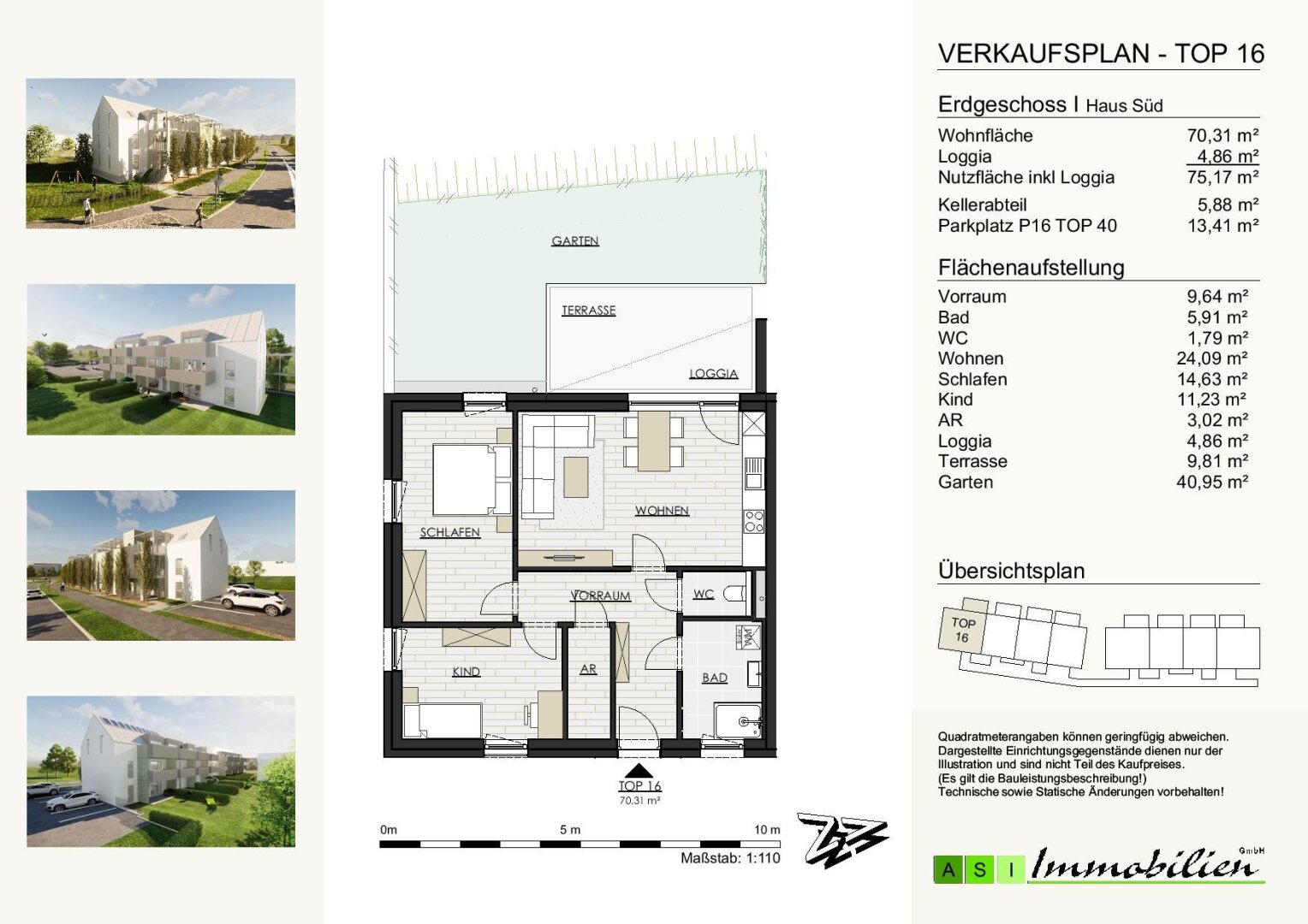 GRÜNE ALLEE GALLNEUKIRCHEN - 2 und 3-Zimmer Wohnungen, 55-70m² NEUBAU ERSTBEZUG