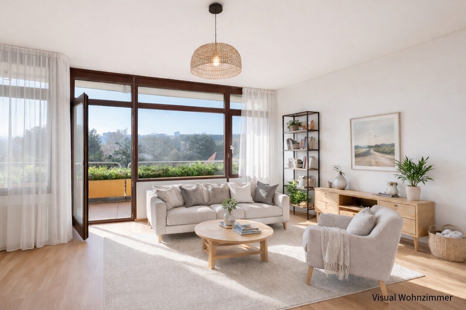 Sonnige Stadtwohnung mit unverbaubarem Weitblick über Linz - vollsaniert