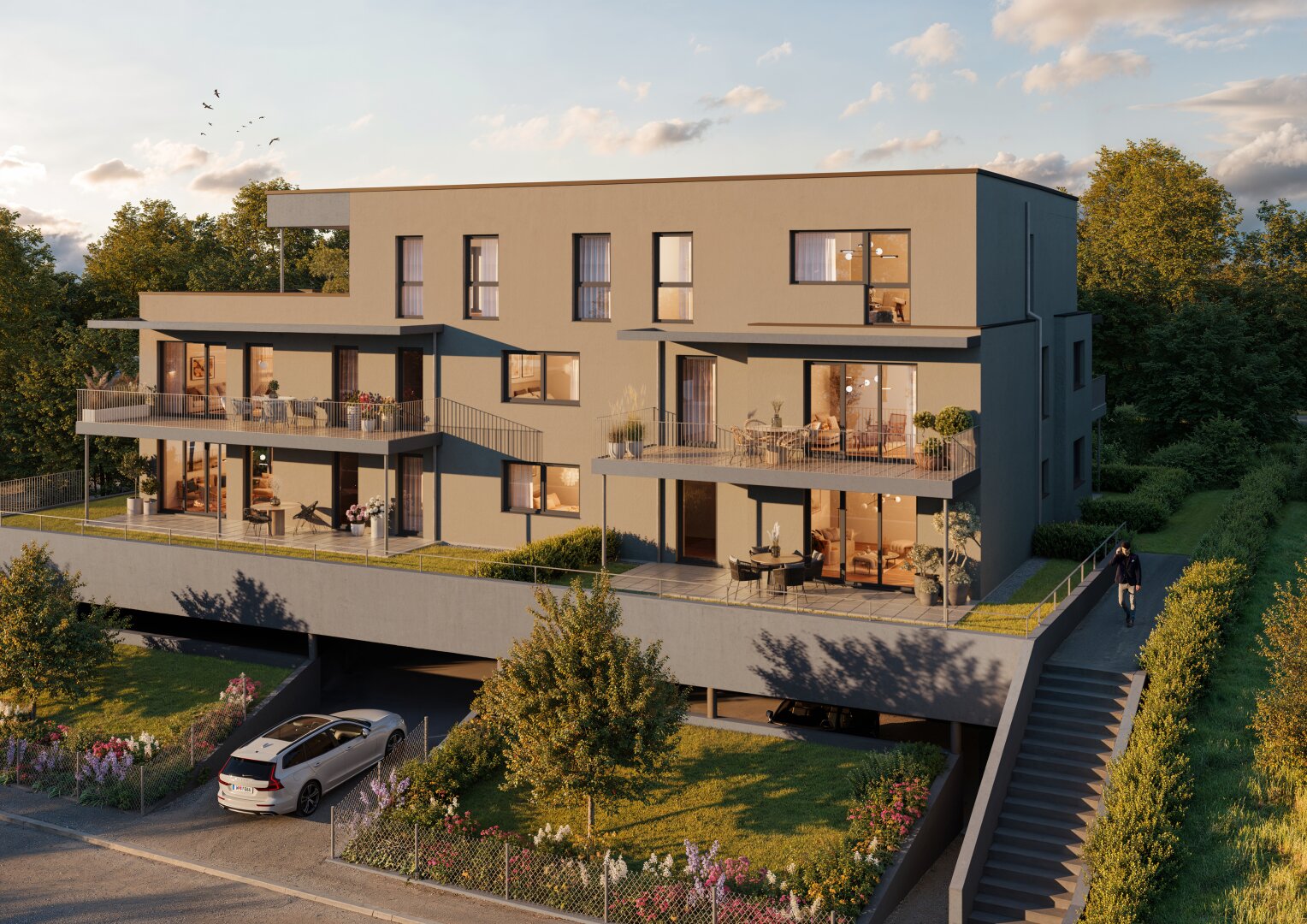 Exklusives Wohnen im begehrten Stadtteil St. Peter/Graz - Eleganz trifft Freiraum - NEUBAU / PROVISIONSFREI