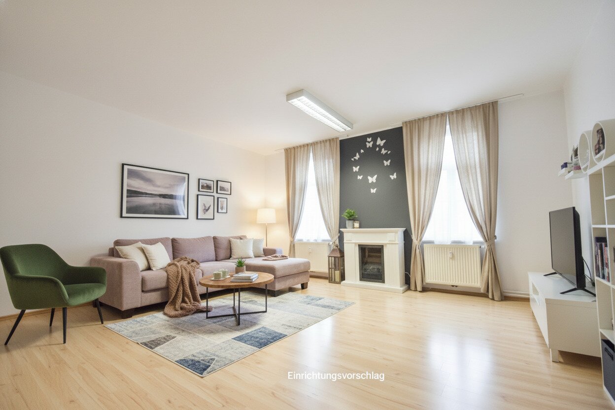 3-Zimmer Wohnung inkl. Küche - Nähe Bulgariplatz zu vermieten