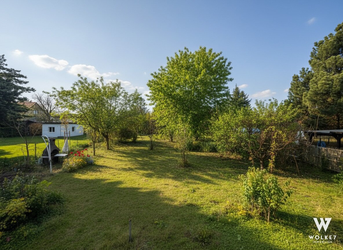 Großzügiges Fahnengrundstück Teilung geplant - Traumlage mit vielseitigen Möglichkeiten I GB; BK I; 6,5 m I Nähe Eßling