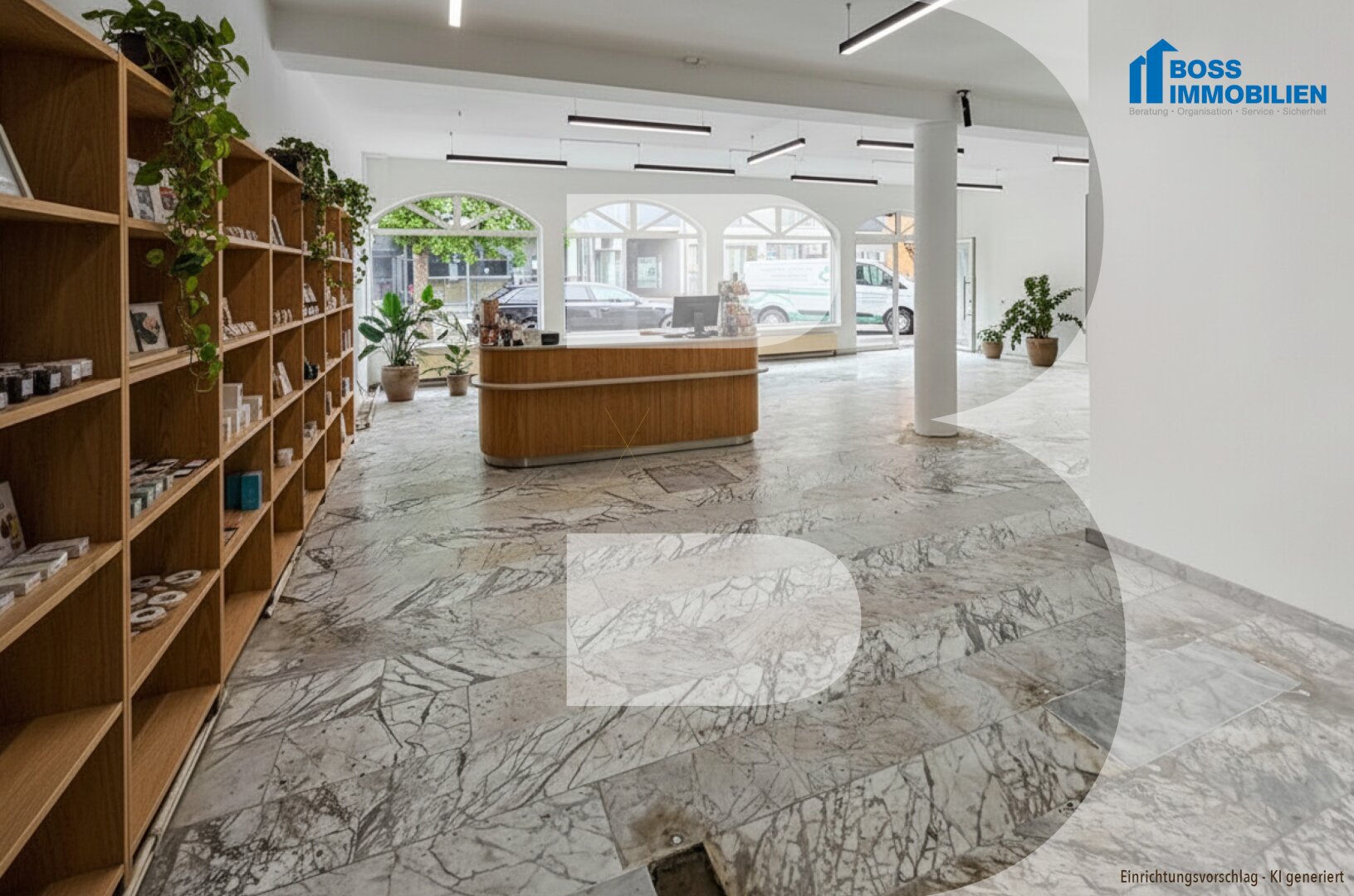 Zentrales Geschäftslokal | großartige Schaufensterfront